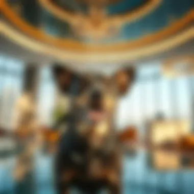 Luxurious hotel in Dubai accommodating pets