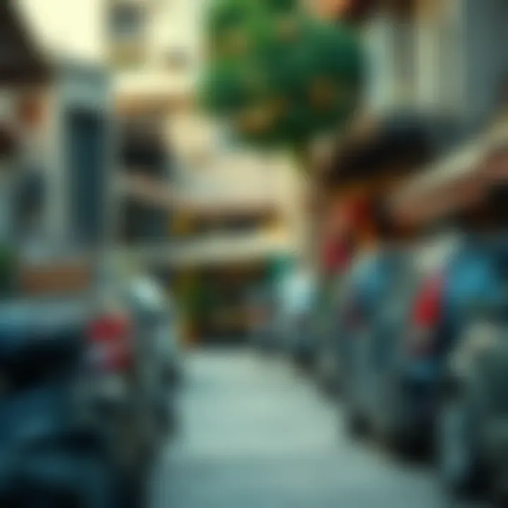 Vibrant cultural scene in قرية السيف with traditional elements