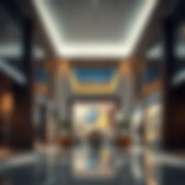 Modern Retail Space Interior Modern retail space interior ideal for business