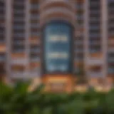 Stunning façade of Sobha Sapphire showcasing modern architectural design