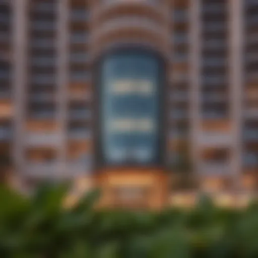 Stunning façade of Sobha Sapphire showcasing modern architectural design