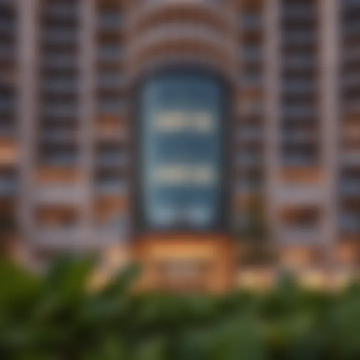 Stunning façade of Sobha Sapphire showcasing modern architectural design