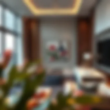 Luxurious interior of a Sobha Sapphire apartment highlighting elegant decor