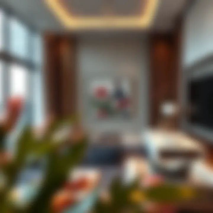 Luxurious interior of a Sobha Sapphire apartment highlighting elegant decor