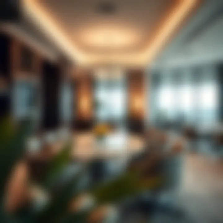 A sophisticated office environment reflecting professionalism in real estate