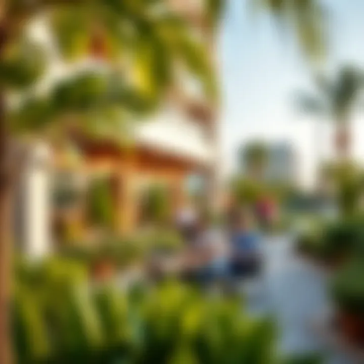 Vibrant community spaces at Sunridge Emaar