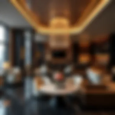 Luxurious Interior Amenities of 52 42 Tower Interior amenities of the 52 42 Tower highlighting luxury living