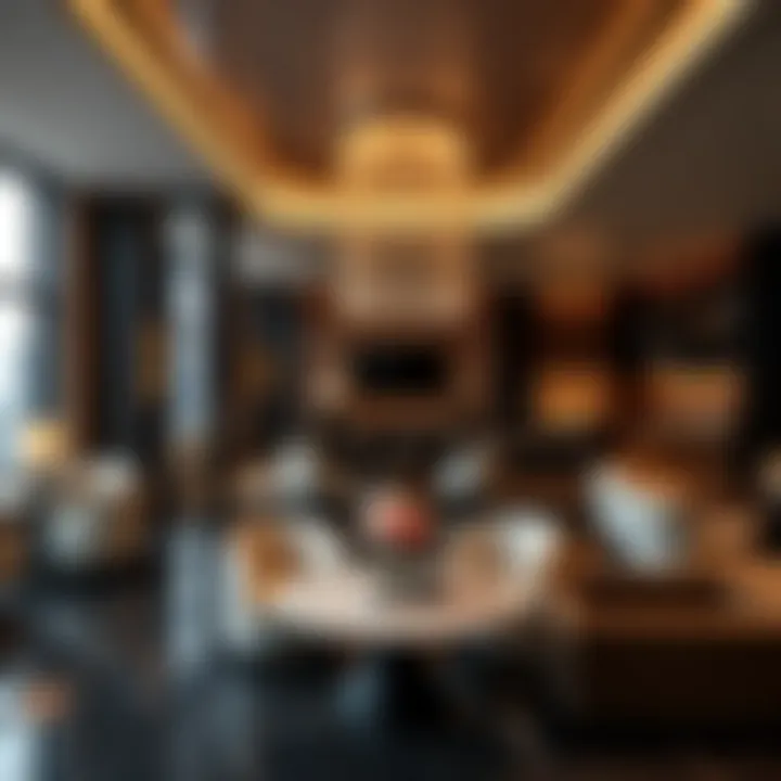 Luxurious Interior Amenities of 52 42 Tower Interior amenities of the 52 42 Tower highlighting luxury living