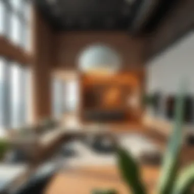 Stylish Urban Living Spaces Trendy urban living spaces