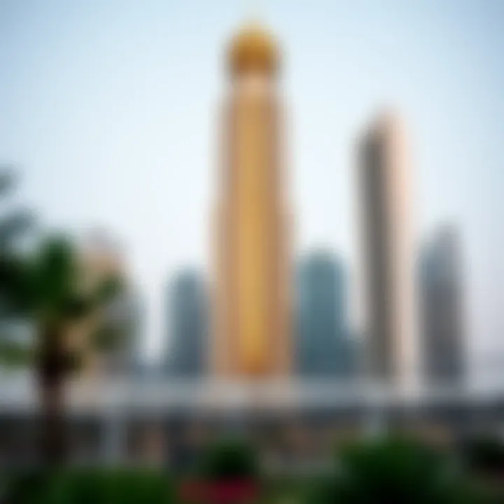 Investment Landscape around Gold Tower Investment opportunities around the Gold Tower in Dubai's real estate market.