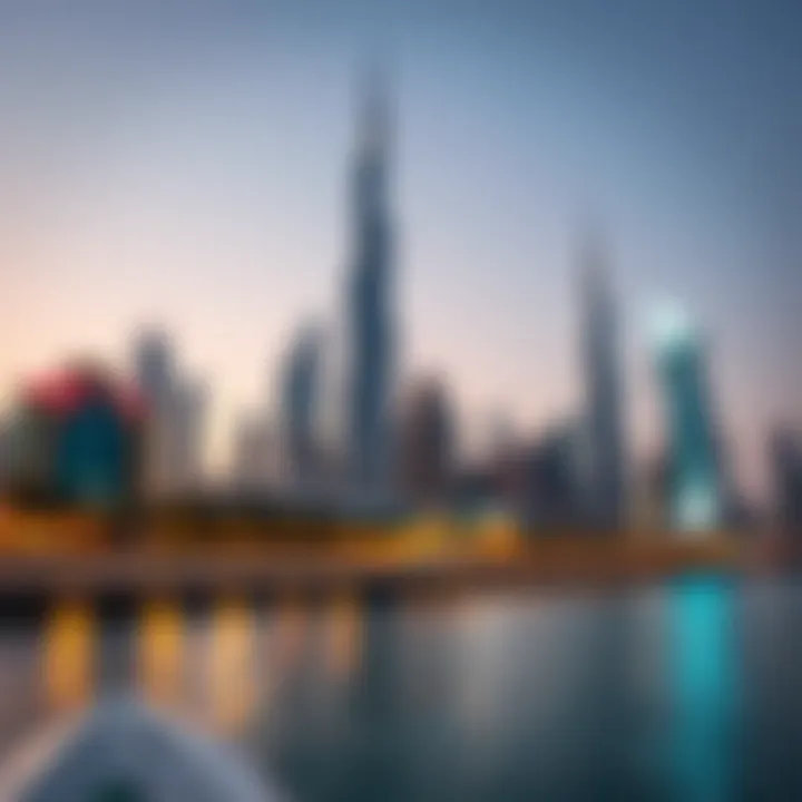 Stunning skyline of Dubai showcasing modern architecture