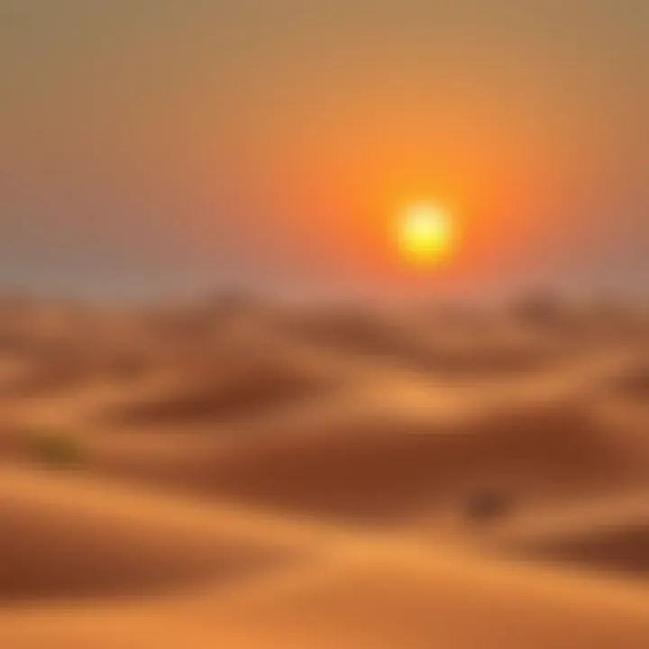 Dubai Desert: Nature's Exquisite Canvas The tranquil beauty of the Dubai Desert