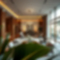 Luxurious interior of a Four Seasons Private Residence