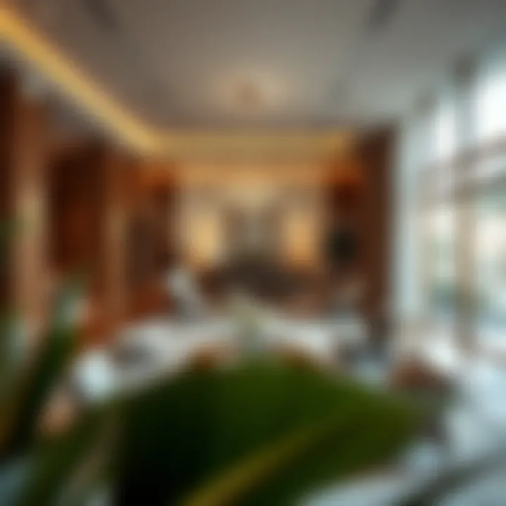 Luxurious interior of a Four Seasons Private Residence