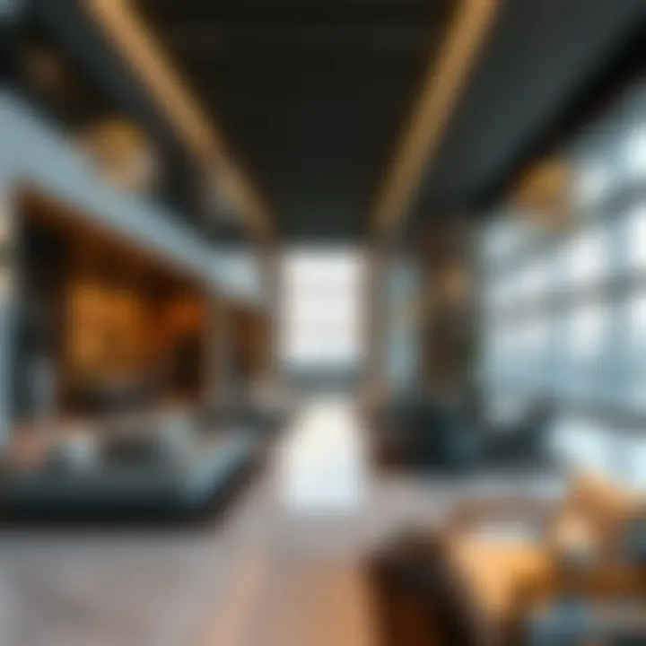 Community spaces and amenities in Future Tower 4