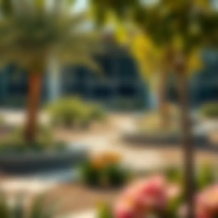 Innovative use of materials in hard landscaping for sustainable urban design