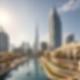 Stunning skyline of Dubai showcasing modern architecture