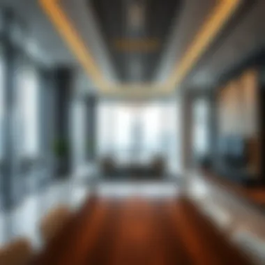 Modern Office Space in Maryah Tower Interior shot of a modern office space within Maryah Tower