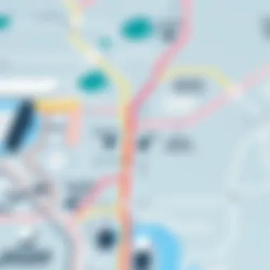 Route Map of Dubai Metro with Key Expo 2020 Stations Map of the Dubai Metro highlighting key stations for Expo 2020