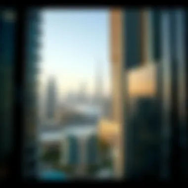 An overview of Dubai's skyline reflecting the cosmopolitan nature of the city.