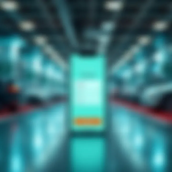 Parking Payment App Interface