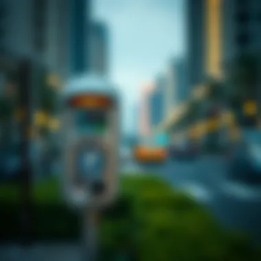 Smart Parking Meter in Dubai