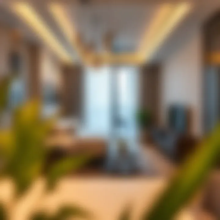 Modern Apartment Interiors: Exploring Rental Choices Cozy and modern apartment interior reflecting rental options