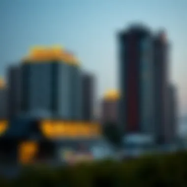 Graph showing rental price trends in Nad Al Hamar