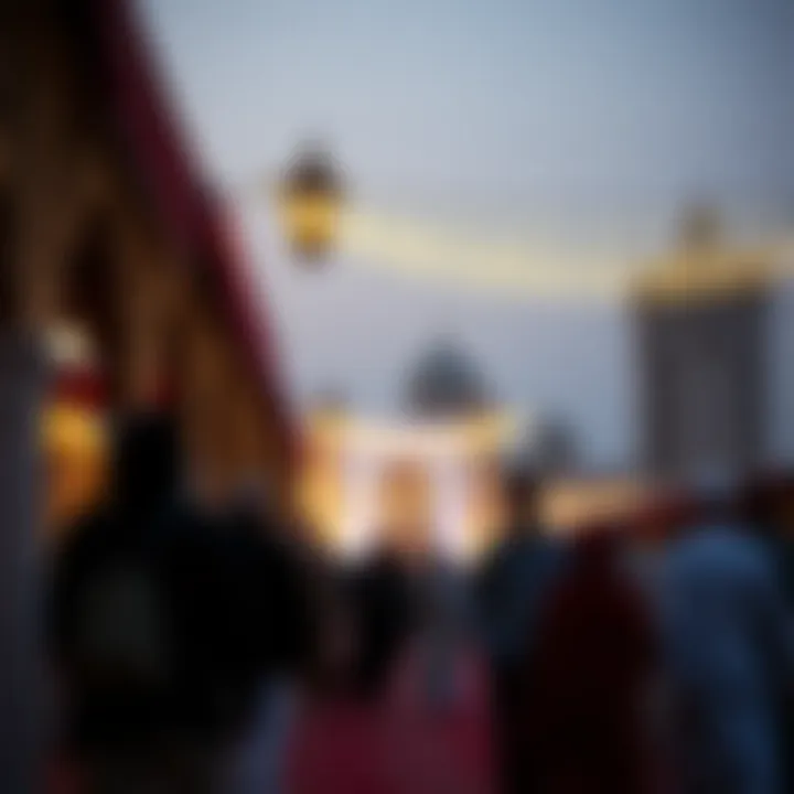 Traditional Emirati festivities during Eid Al Fitr