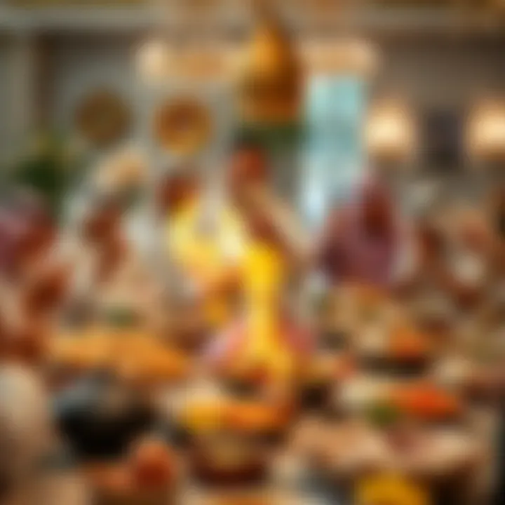 Traditional Emirati feast enjoyed during holiday gatherings