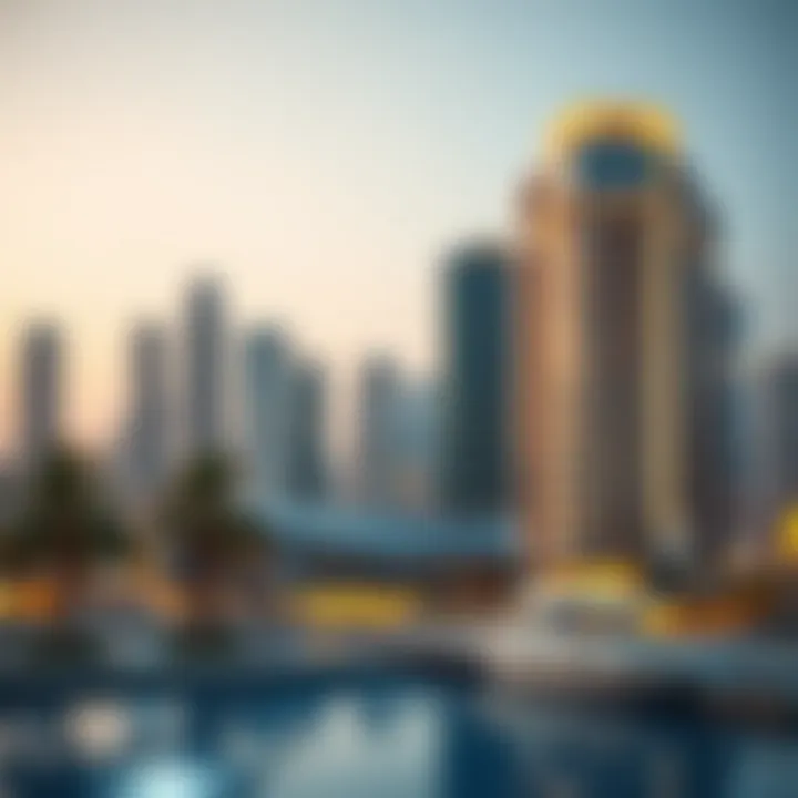 Graph depicting real estate investment trends in Dubai