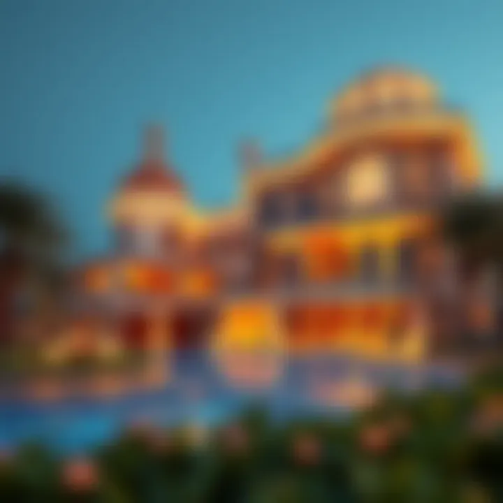 Luxurious property showcasing Dubai's opulence