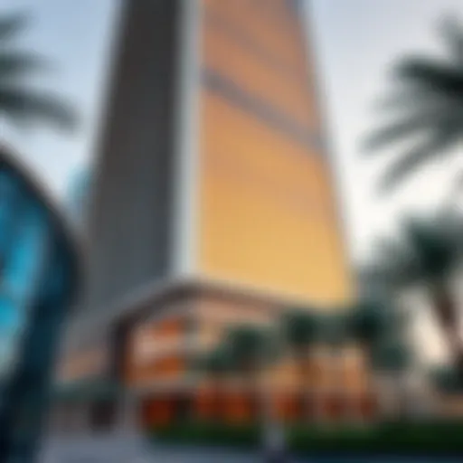 Saeed Tower 2 exterior view showcasing its modern architecture