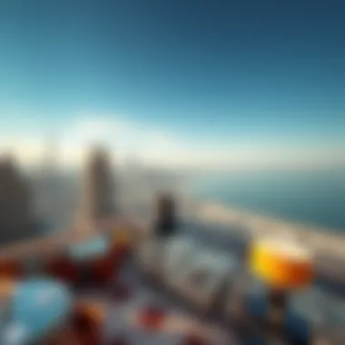 Breathtaking view from Savoy Hotel Dubai