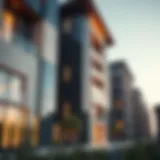 Stunning architectural view of Serena Dubai properties showcasing modern designs