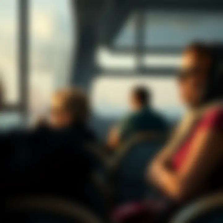 Passengers enjoying the scenic views aboard the ferry