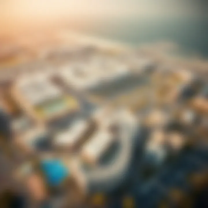 Silicon Oasis: A Hub of Innovation and Investment Aerial view of Silicon Oasis showcasing Zarooni Building