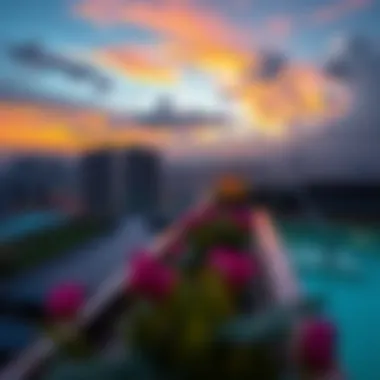 Panoramic Views from Sobha Hartland Waves Breathtaking skyline view from the balcony at Sobha Hartland Waves