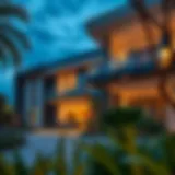 Luxurious exterior view of Sobha Hartland Waves showcasing modern architecture