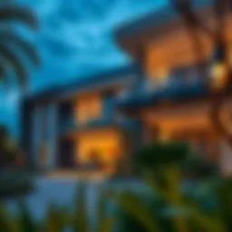 Luxurious exterior view of Sobha Hartland Waves showcasing modern architecture