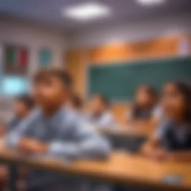 Engaged Students at Star International School Classroom environment showcasing engaged students