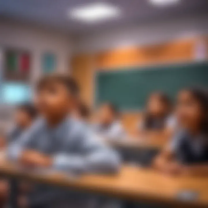 Engaged Students at Star International School Classroom environment showcasing engaged students