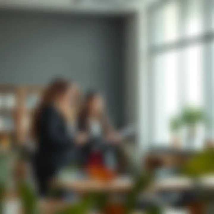 Collaboration Among Faculty at Star International School Faculty members collaborating on educational strategies