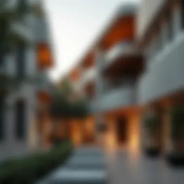 Modern Architectural Designs on Street of the Farmer Modern architectural designs that characterize the Street of the Farmer