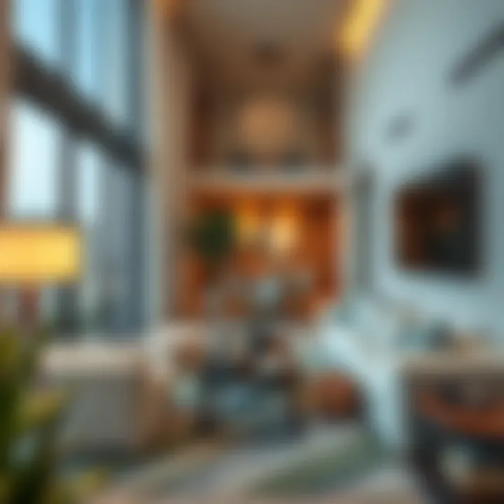 Tranquil lifestyle atmosphere in a Jebel Ali studio