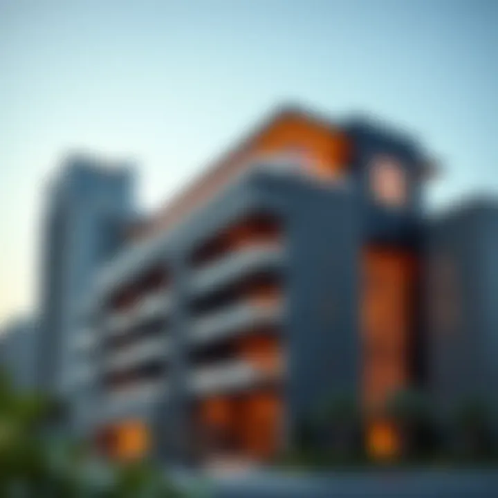 Architectural design of The Address Residences