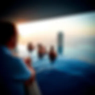 Guests Enjoying the Experience Guests enjoying the breathtaking experience at the infinity pool
