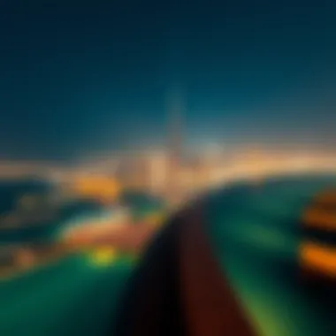 Spectacular Skyline View Spectacular view of Dubai's skyline from the highest infinity pool