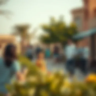 Vibrant lifestyle scenes with families enjoying the community spaces