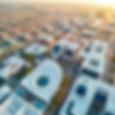 Aerial view of Dubai Silicon Oasis showcasing modern architecture